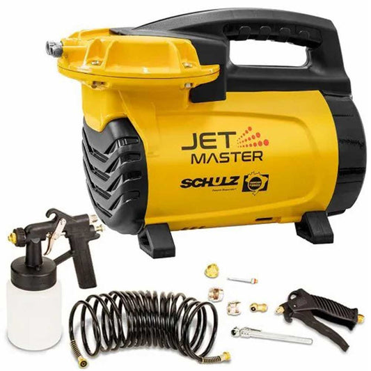 Motocompressor de Ar Direto Jet Master 5,3 PCM com 8 Acessórios