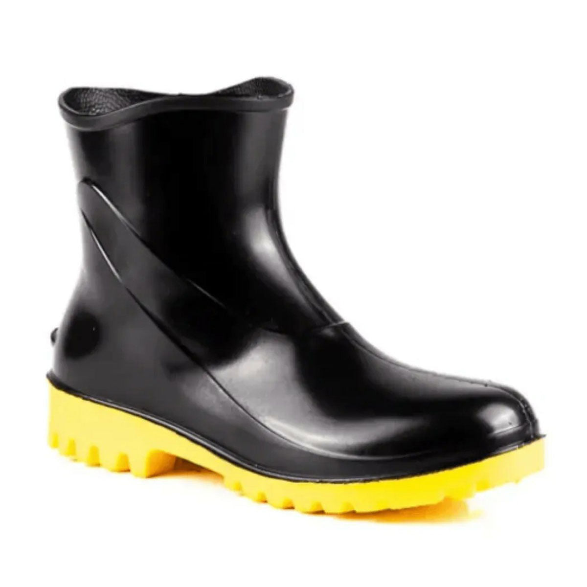 Bota Pvc Bracol PT/AM 16CM N43 CA37456 Sem/Forro