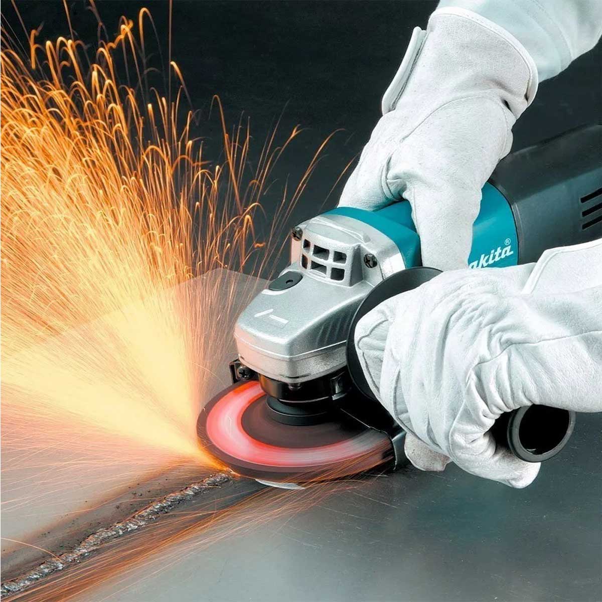 Esmerilhadeira Makita  Elétrica  Angular 4.1/2' 115MM 850W  M9510B