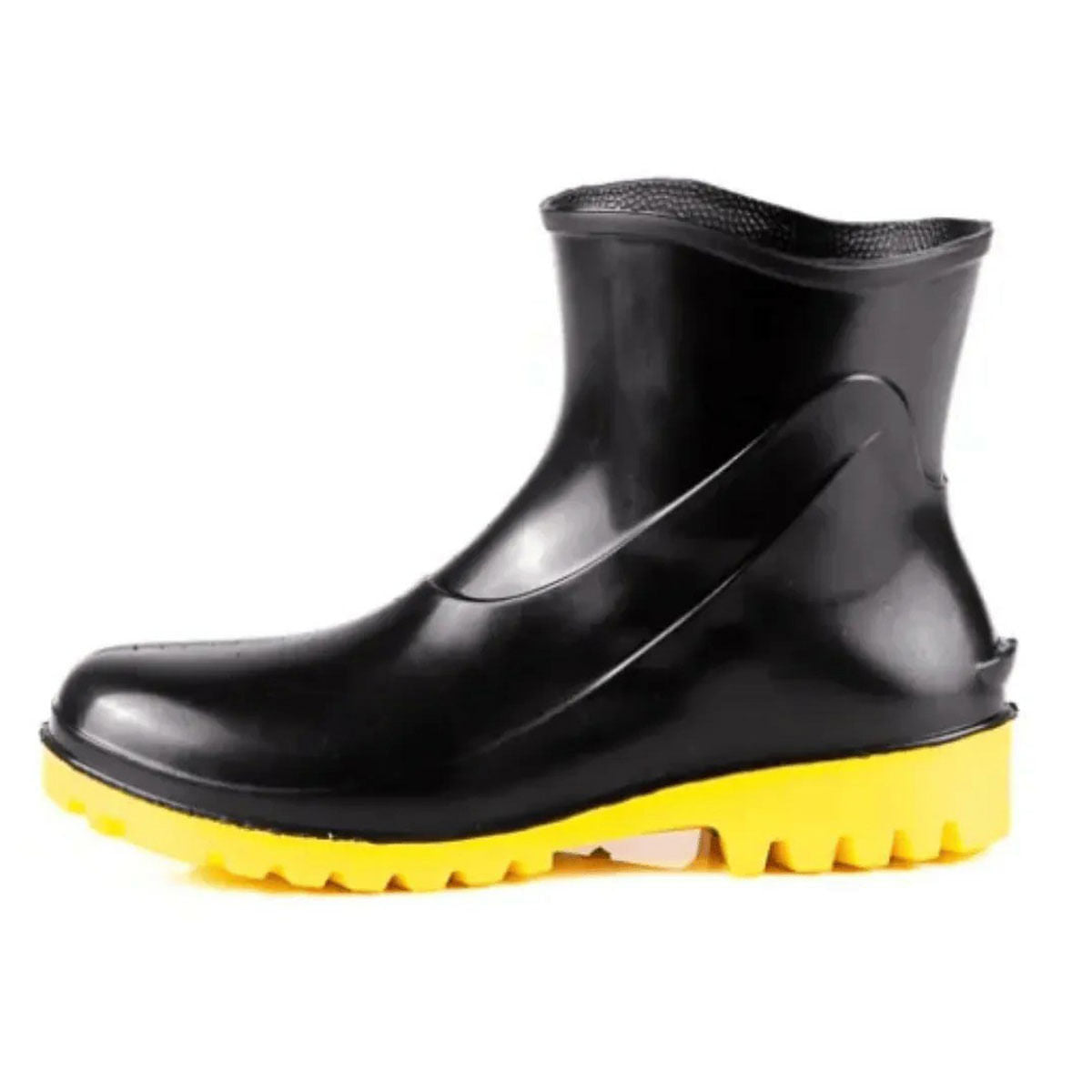 Bota Pvc Bracol PT/AM 16CM N37 CA37456 Sem/Forro