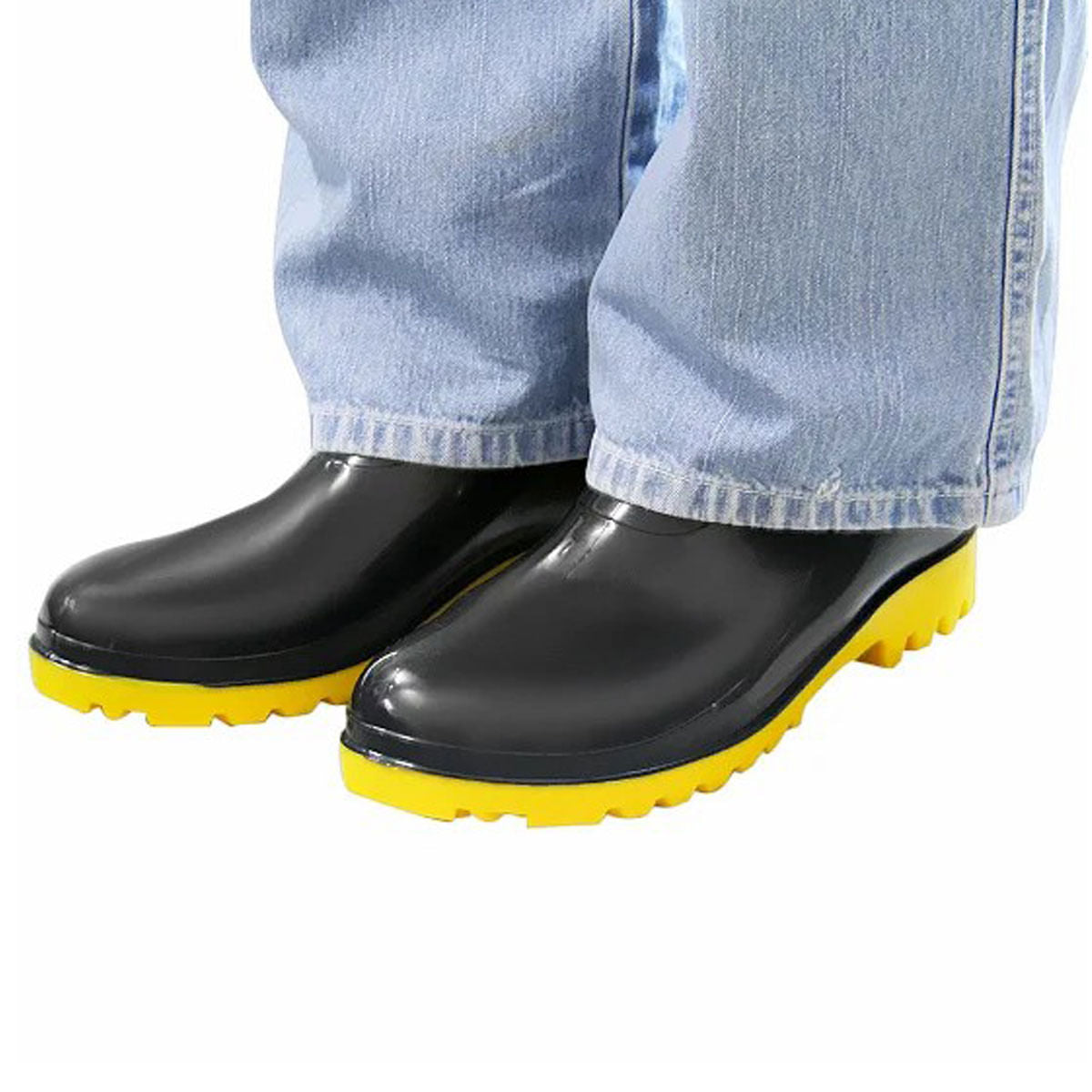 Bota Pvc Bracol PT/AM 16CM N43 CA37456 Sem/Forro