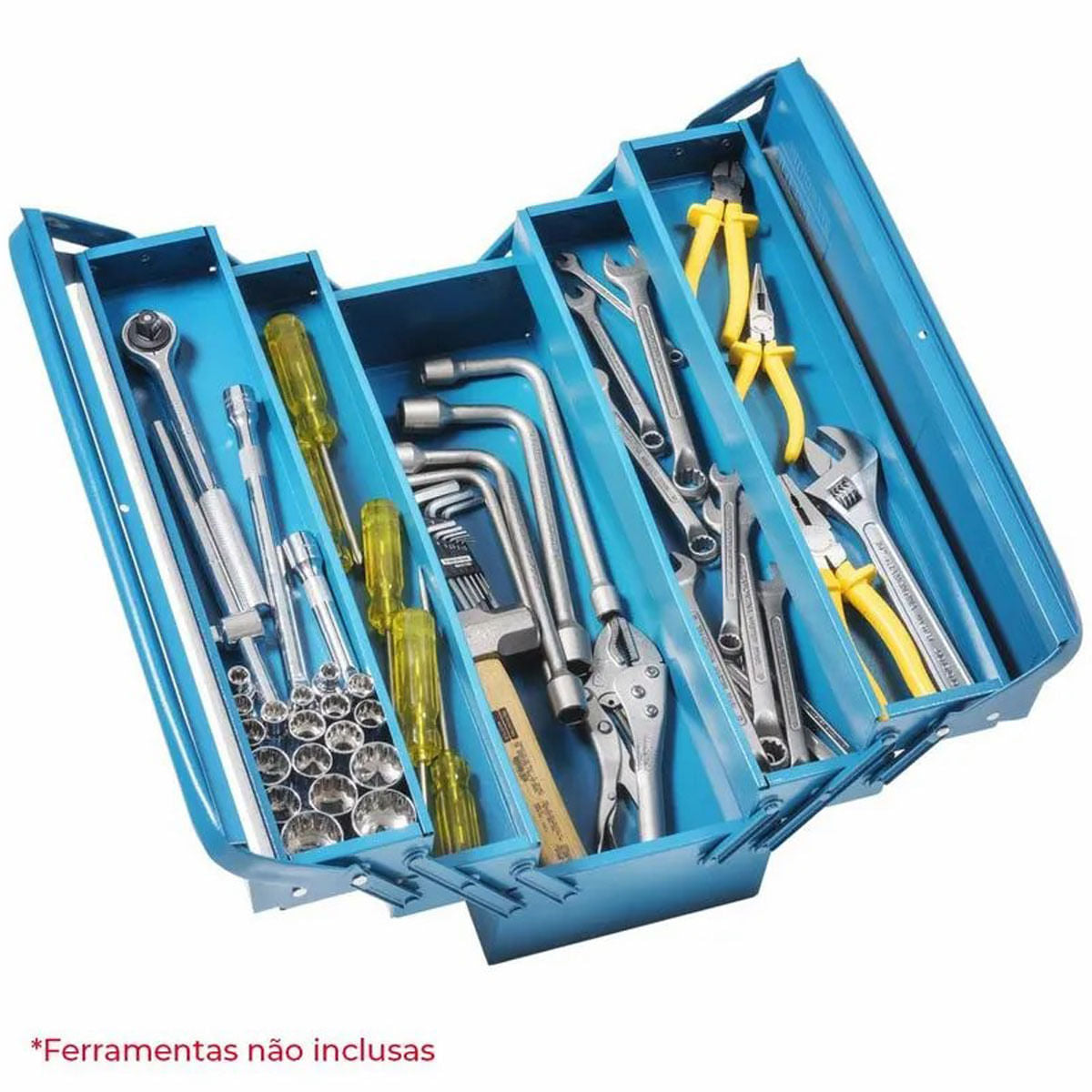 Caixa para Ferramentas 5 Gavetas Tramontina