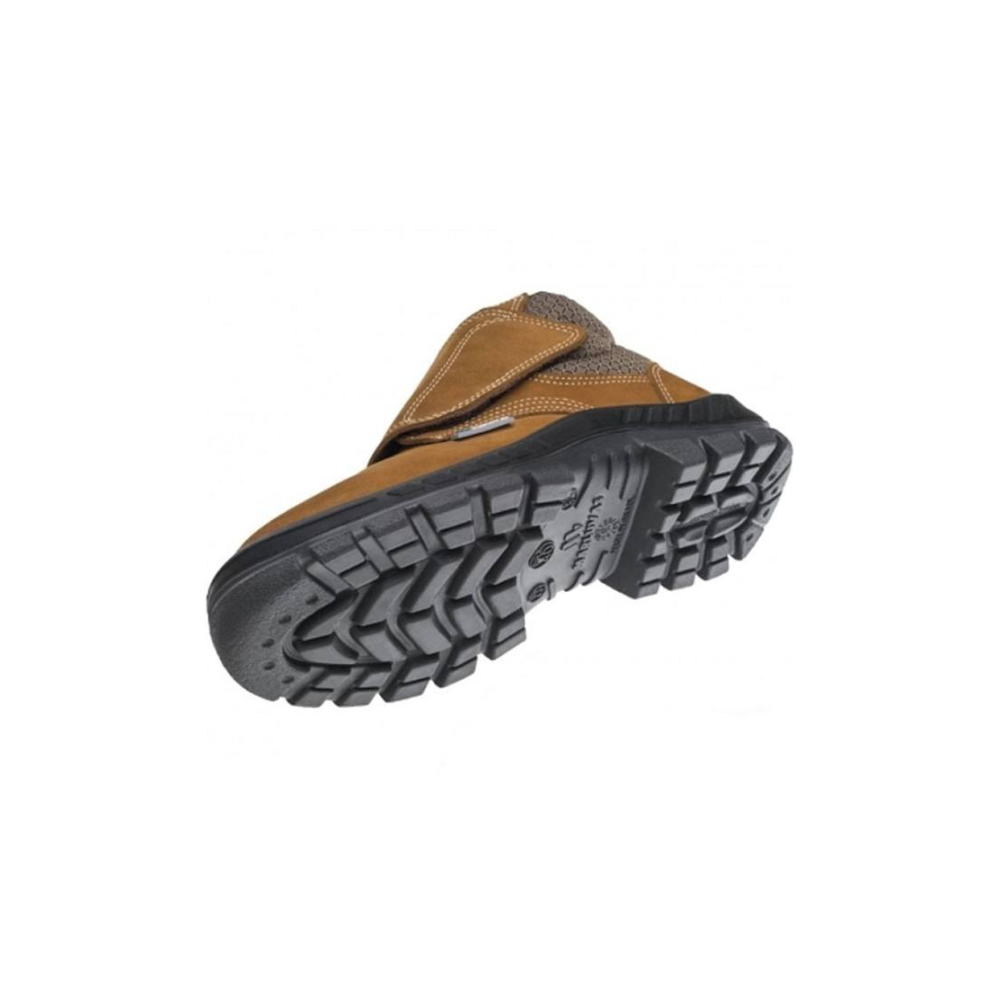 Marluvas Bota de Segurança Camurça com Velcro Bico Plástico Castor CA43273
