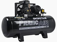 COMP AR AL CSL-20/200 PRATIC AIR TRIF 380V SCHULZ
