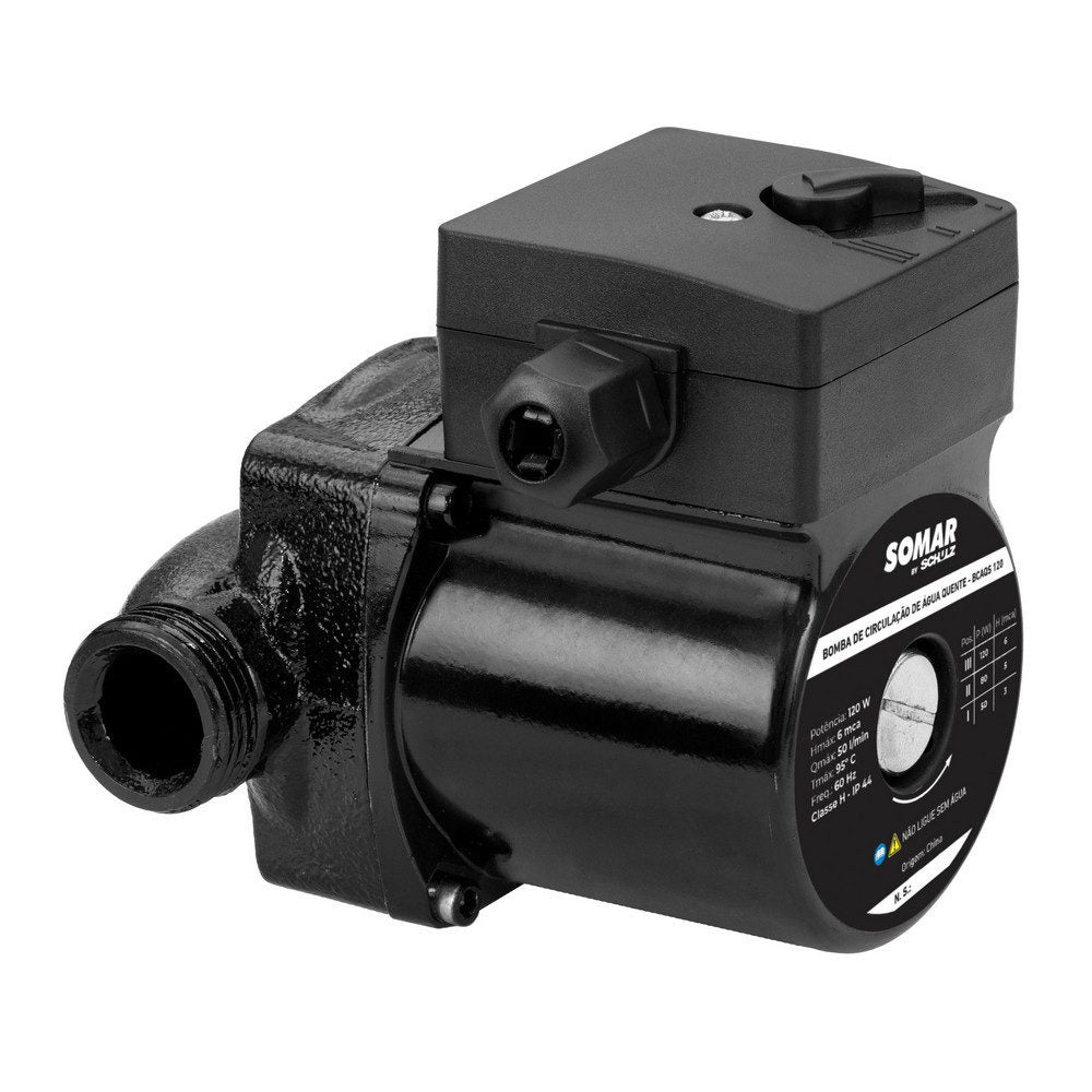 BOMBA CENTRIF CIRC AGUA QUENTE BCAQS-120W SOMAR