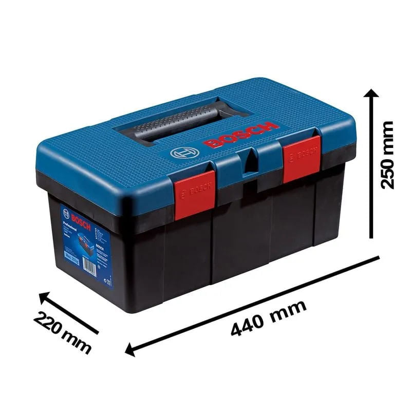 Caixa de Ferramenta Bosch Baú Toolbox 25X22X44CM 1619PC1129