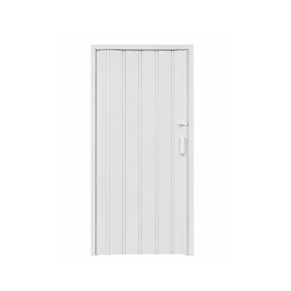 Perfilplast Porta Sanfonada com Kit Cinza 0,96 x 2,10m