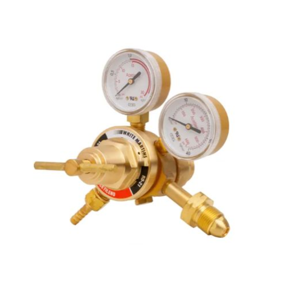 REGULADOR PRES ACET RD-21 DUPLO ESTAGIO W.MARTINS
