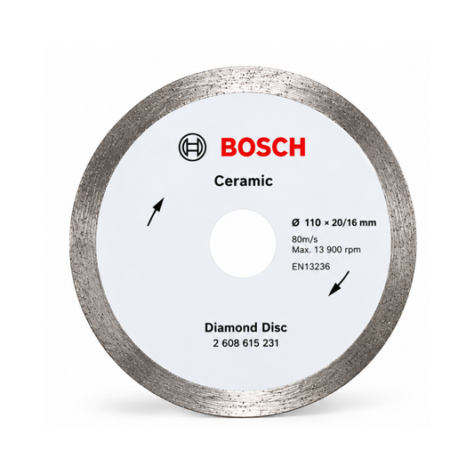 Disco Diamantado 110 mm Liso Ceramic Bosch