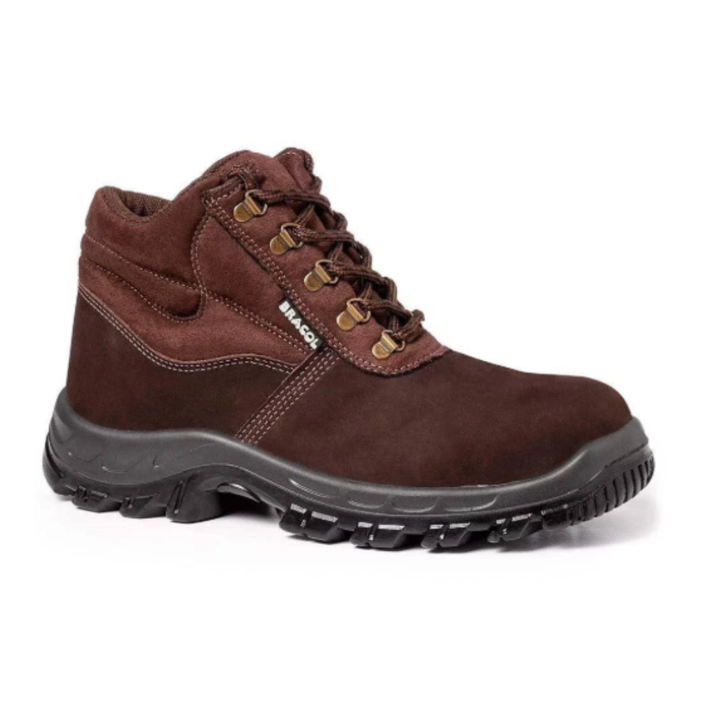 Bracol  Bota de Segurança Camurça Nº 43 Dubai BP CC Castor CA 40872