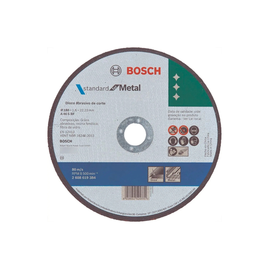 DISCO CORTE 07X1/16X7/8 STAINLESS BOSCH 2608619772