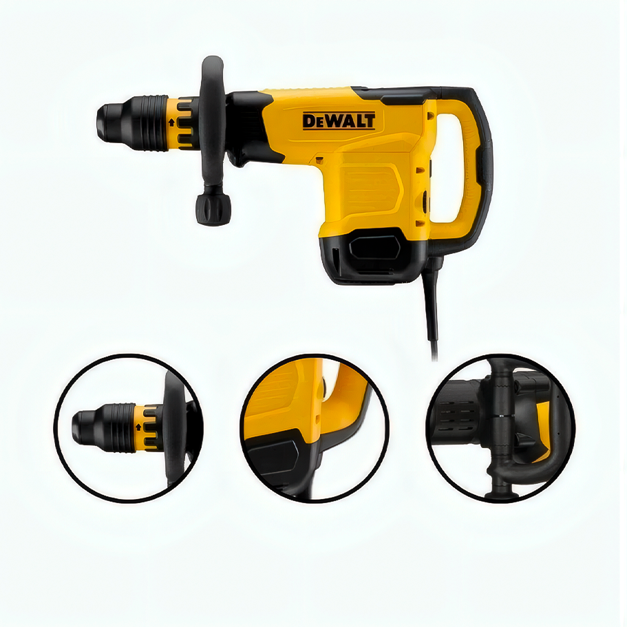 Martelete Demolidor S-Max 1700W 10KG 17J Com Maleta Dewalt