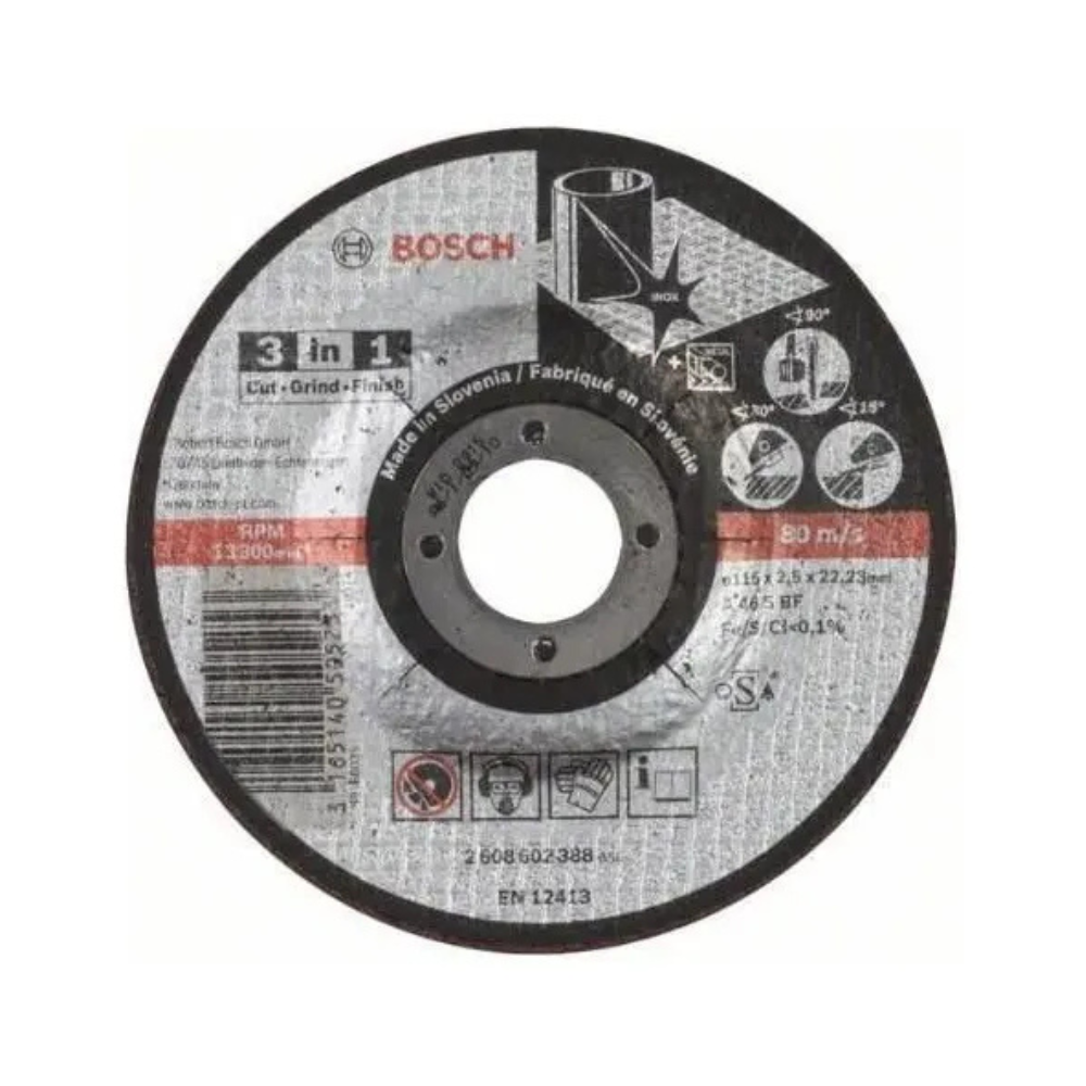 Disco Abrasivo 3 em 1 A-30 Bosch 2608602388