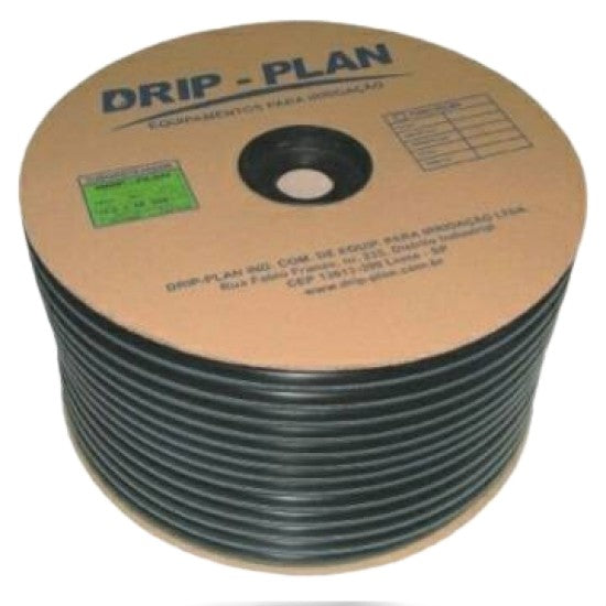 Tubo Gotejador Drip-Plan 17 mm – 1,3 L/h – Espaçamento 30 cm – múltiplos de 1.000