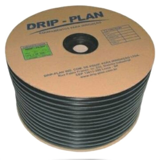 Tubo Gotejador Drip-Plan 17 mm – 1,3 L/h – Espaçamento 30 cm – múltiplos de 1.000