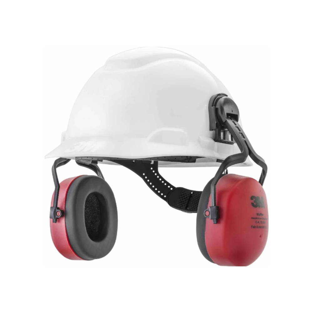 Abafador Muffler Acoplável ao Capacete 3M™