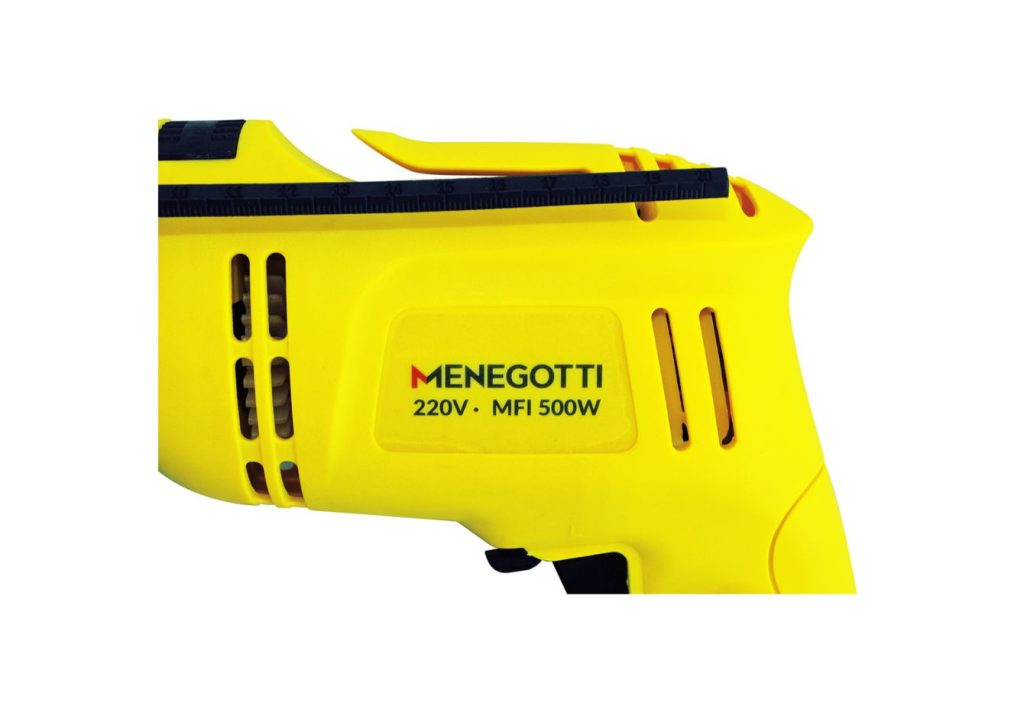 Furadeira Eletrica Menegotti  MFI-500W Com Impacto 40790105