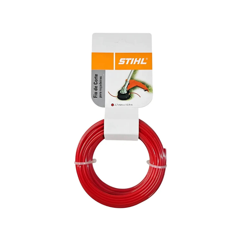 CORDAO NYL RED 2,70MMX10MT VERM STIHL 00009303620