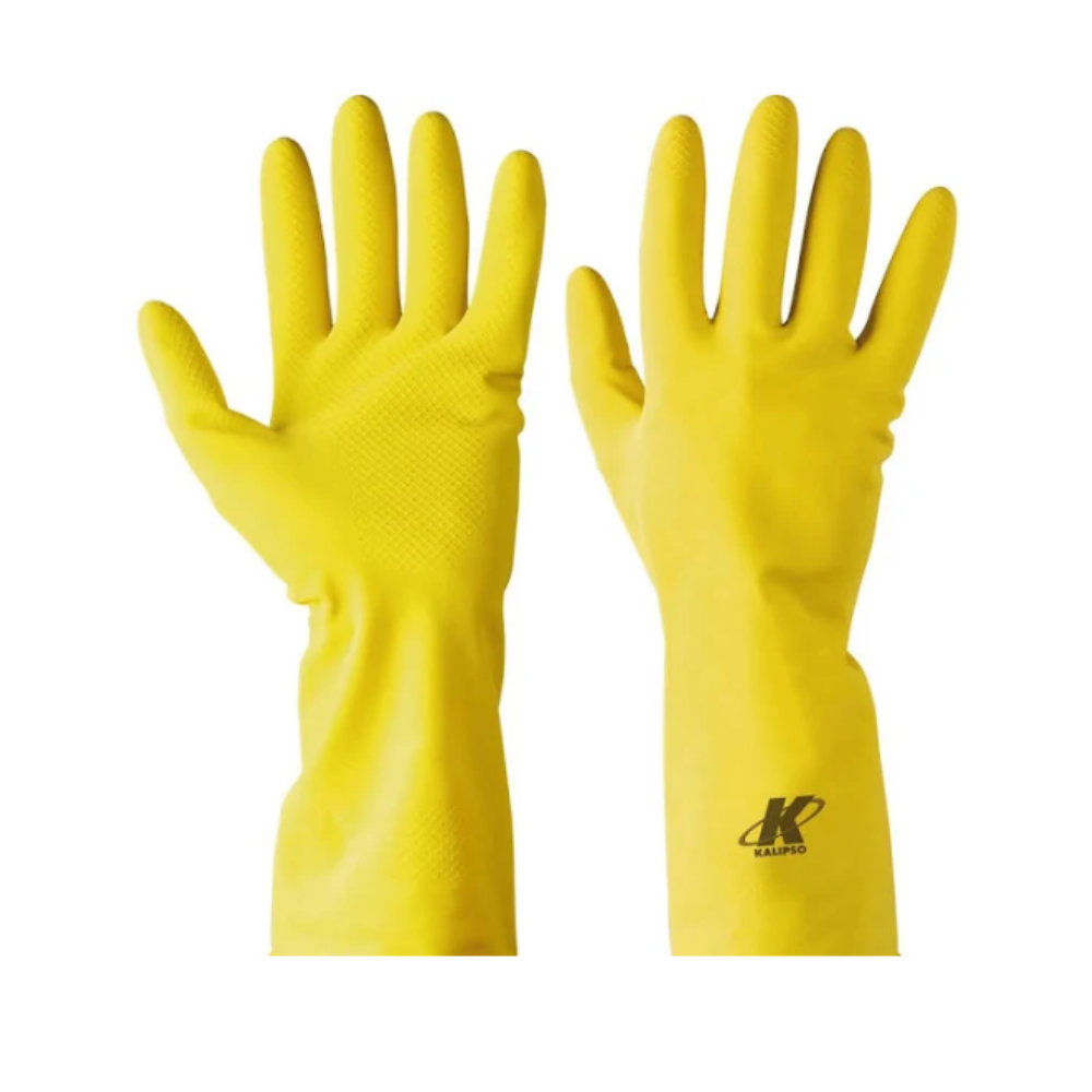 Luva Latex Amarela G-9 Kalipso
