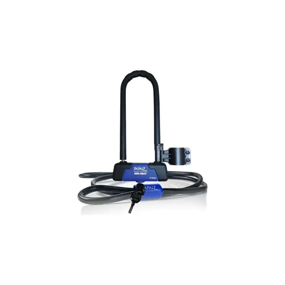 CADEADO TRAVA TP U-LOCK C/CABO BIKE/MOTO PAPAIZ