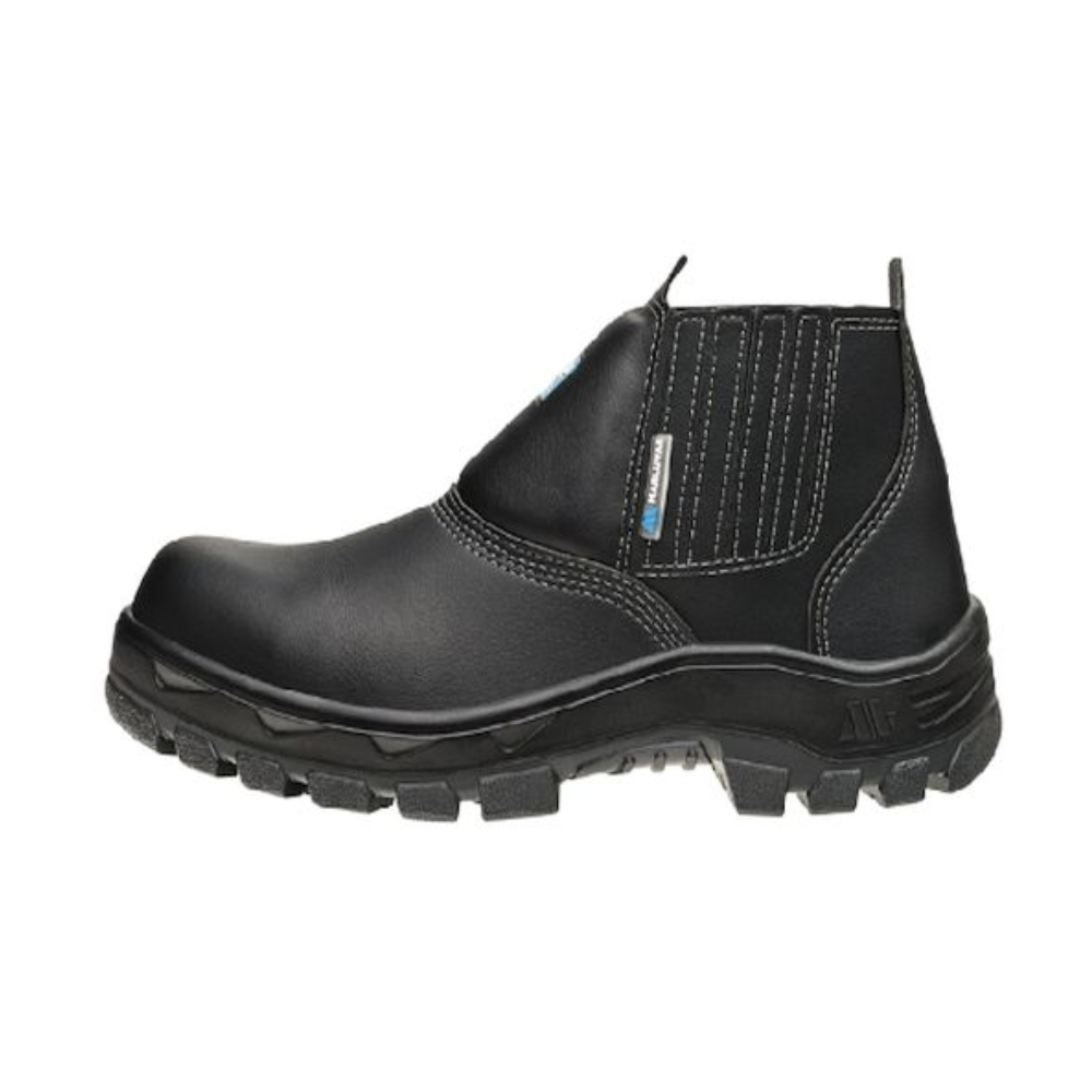 Bota Microfibra com Elástico Composity PU N45 Preto ca34549 MARLUVAS