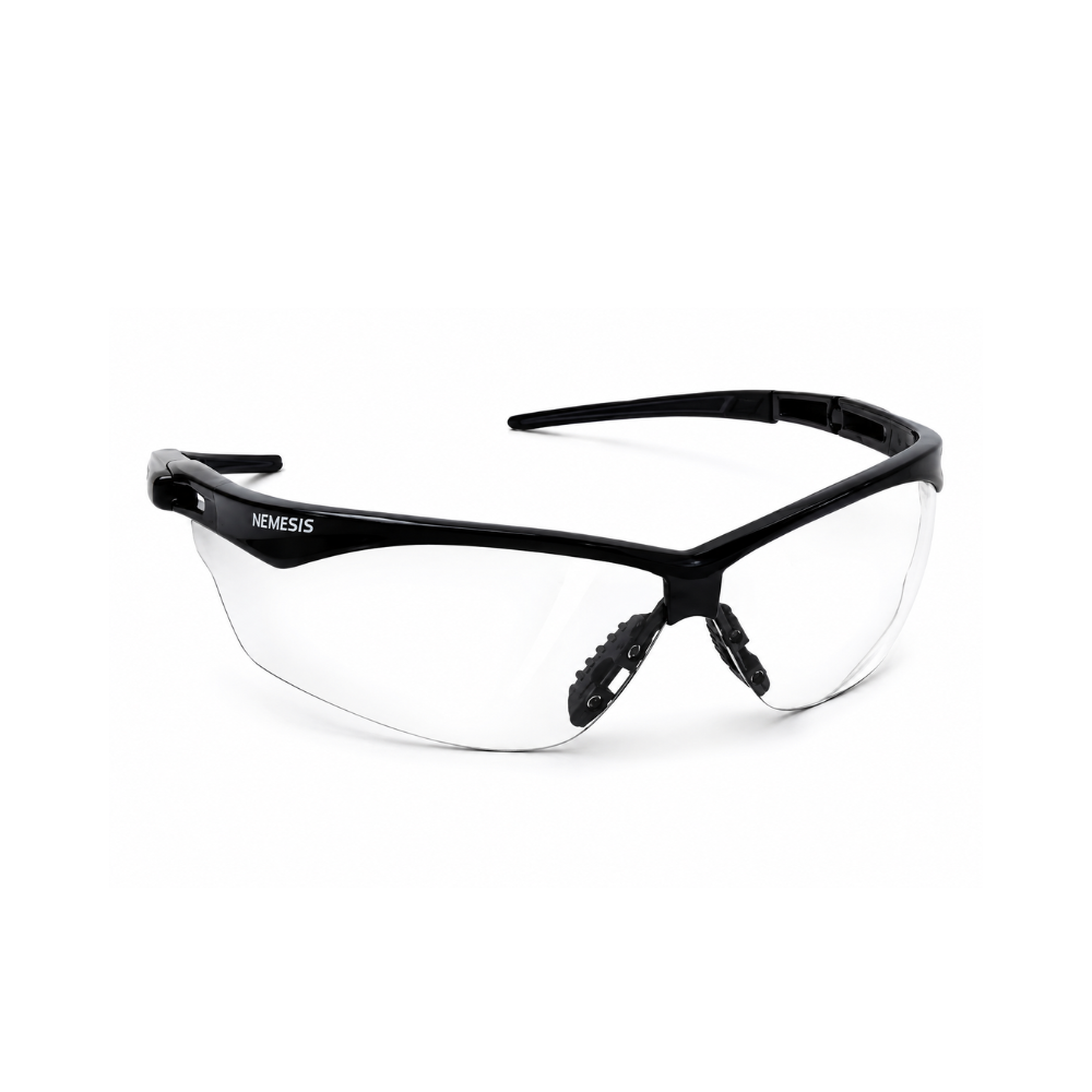 Óculos de Segurança Nemesis Preto com Lente Incolor – CA 15967