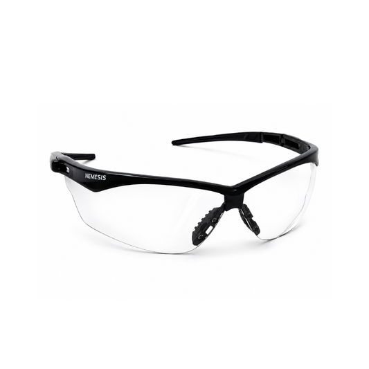 Óculos de Segurança Nemesis Preto com Lente Incolor – CA 15967