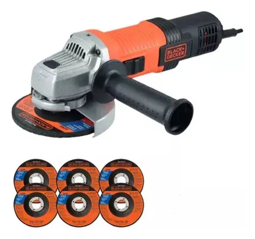 Esmerilhadeira Elétrica ANG 4.1/2'-115MM 920W C/06 Discos B.DECK