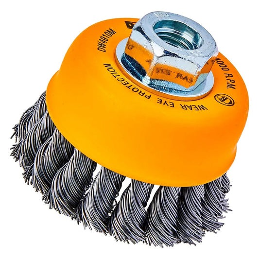 Escova Aço Copo Trançada  03''X5/8' Dewalt DW4910M