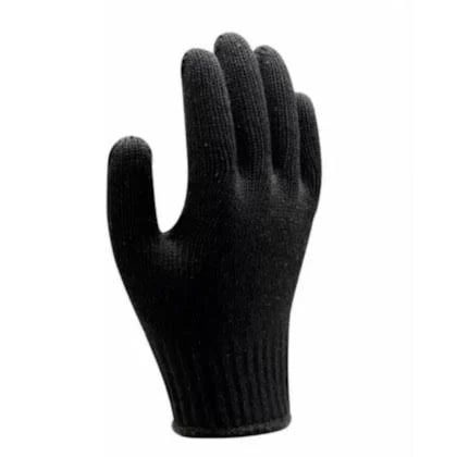 LUVA SEG TRICOT G 9 POLIESTER PT 3F CA31911 PLASTC
