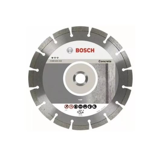 Disco Diamantado Bosch 180mm para Corte de Concreto, Alvenaria e Tijolos