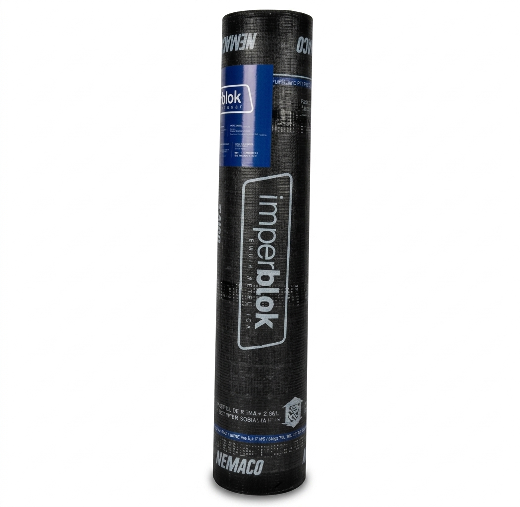 Manta Asfáltica 3MM Nemaco IMPERBLOCK III 1X10M