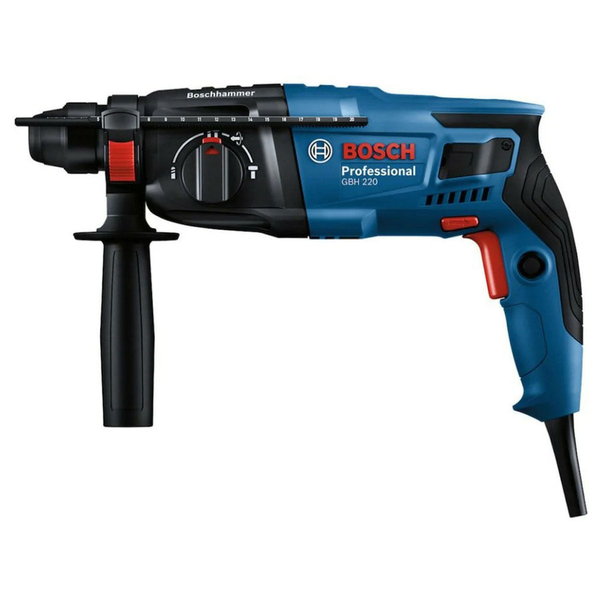 Martelete Rompedor 720W GBH-220 Com/Maleta S-PLUS  Bosch