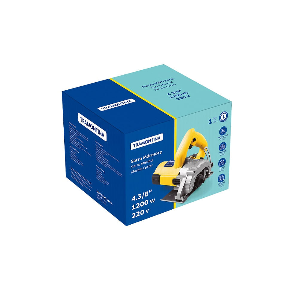 Serra Marmore 1200W 4.3/8 Tramontina