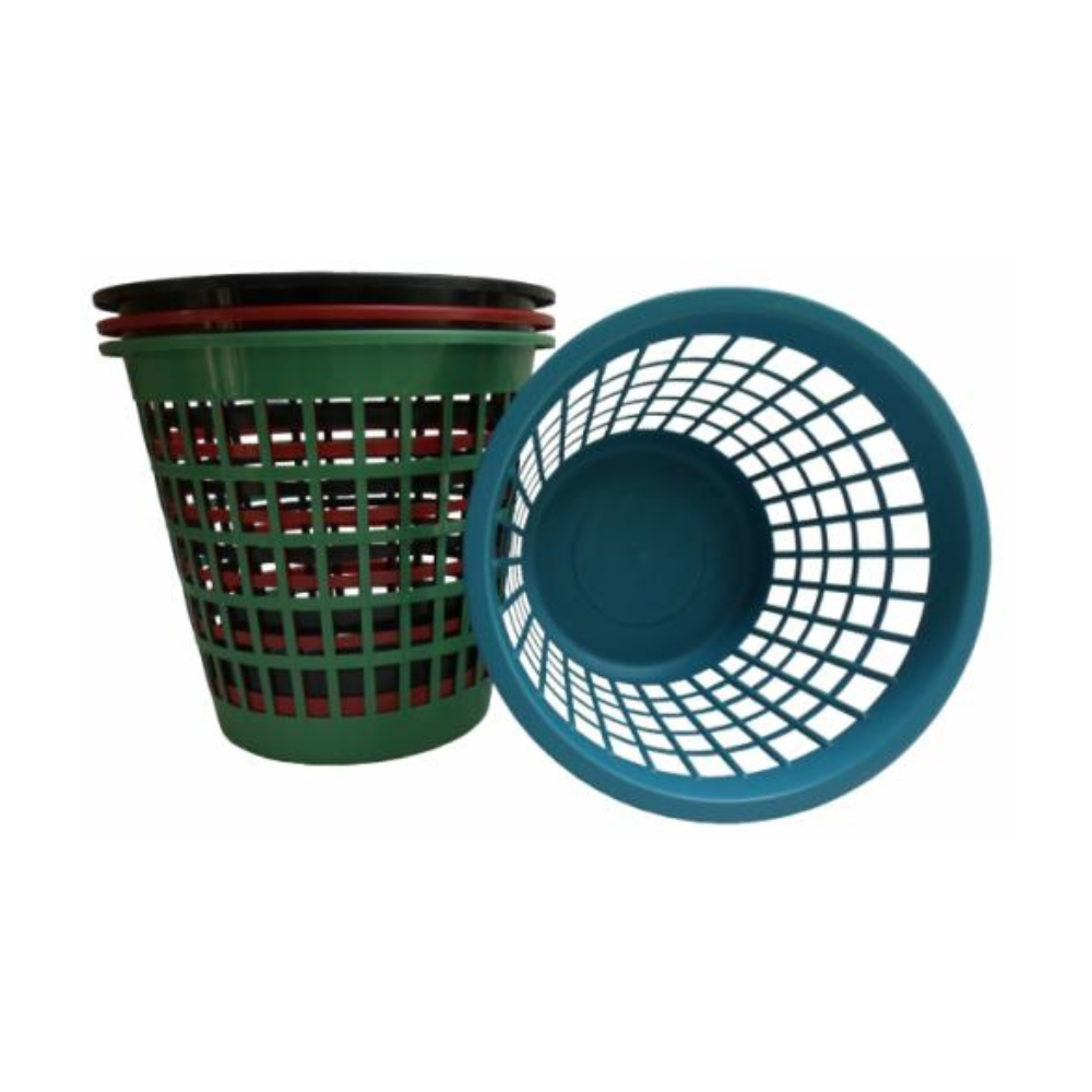 Cesto de Lixo Plástico Telado 10 Litros Colorido Polyfort