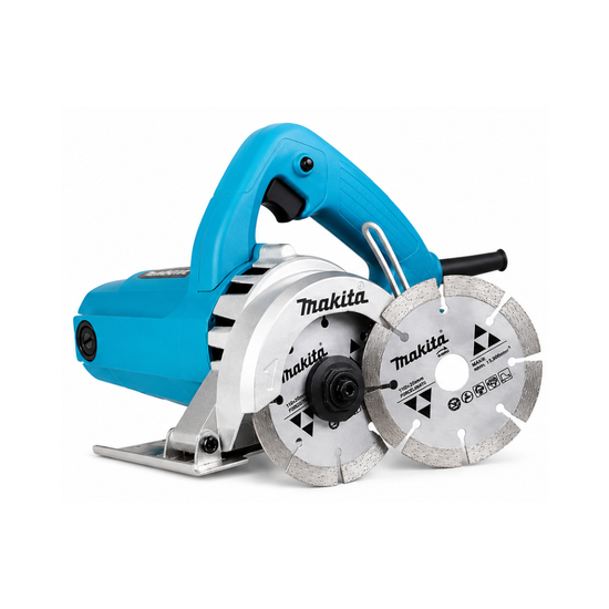 Makita Serra Mármore 110mm com 2 Discos | Corte Preciso para Concreto e Cerâmica