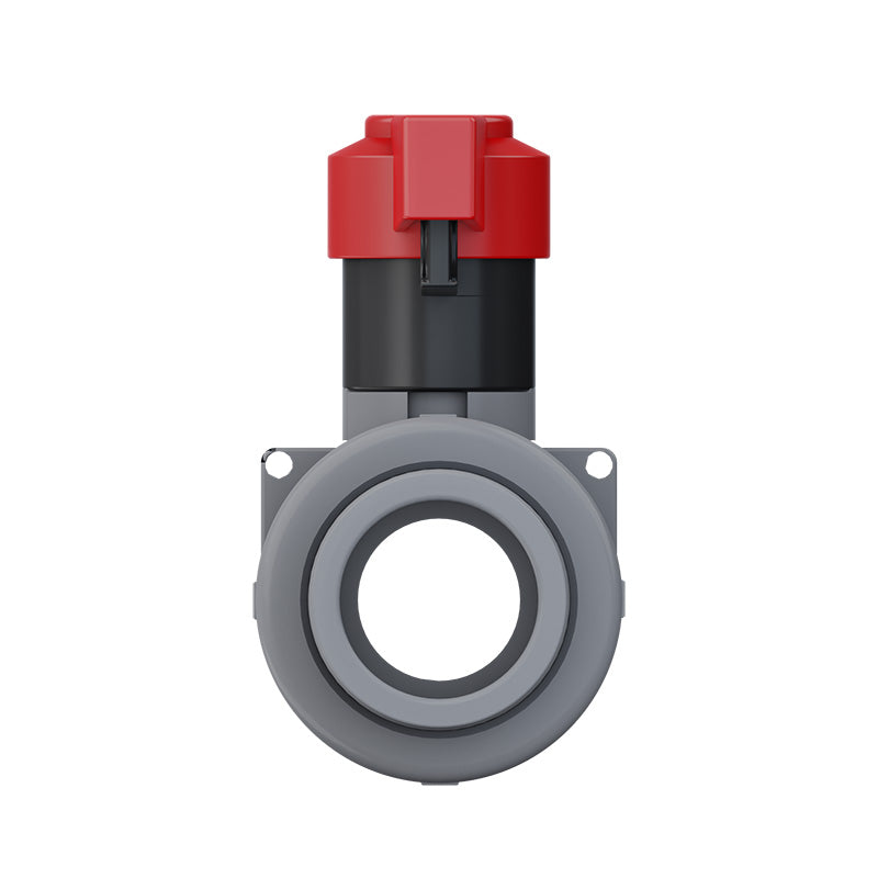 Válvula Esfera CPVC Industrial SCH80 1/2" Soldável/Roscável Tigre