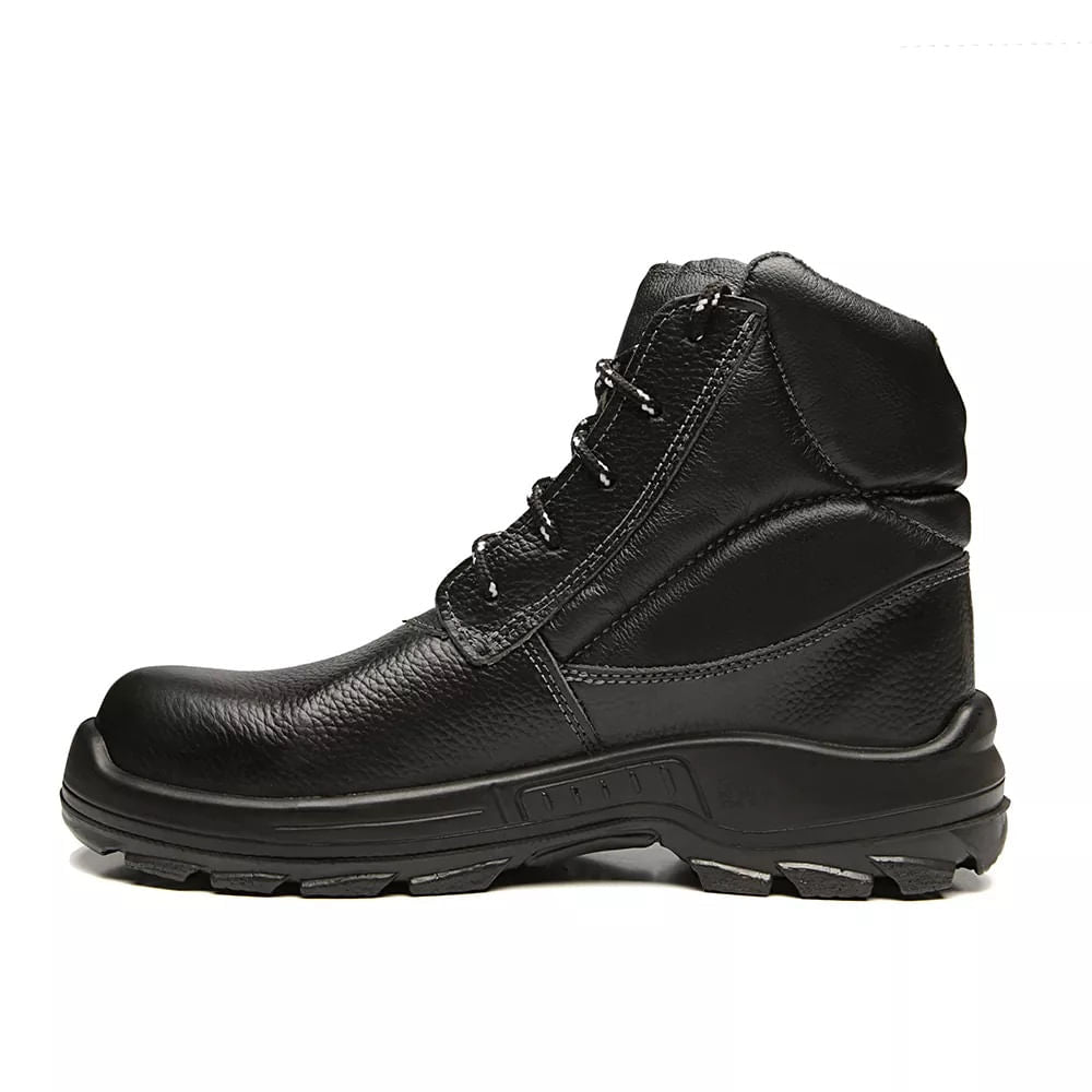 Bota Vaqueta Bico Composity Preto Com Cadarço N-43 CA30277 Bracol