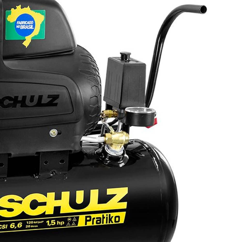 Compressor de Ar CSI- 6,6/20 Pratiko 1,5HP Schulz