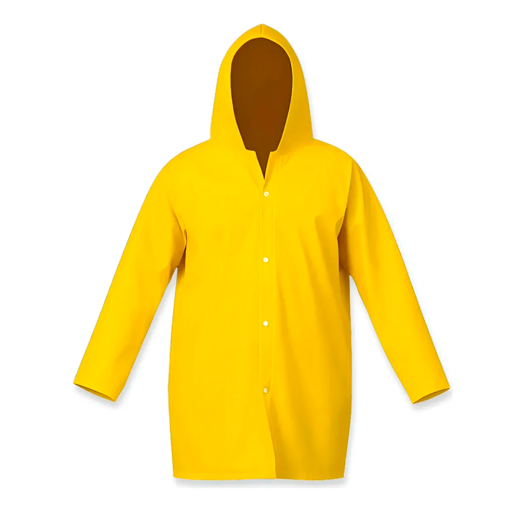 Capa Impermeavel Pvc Amarela G BRASCAMP