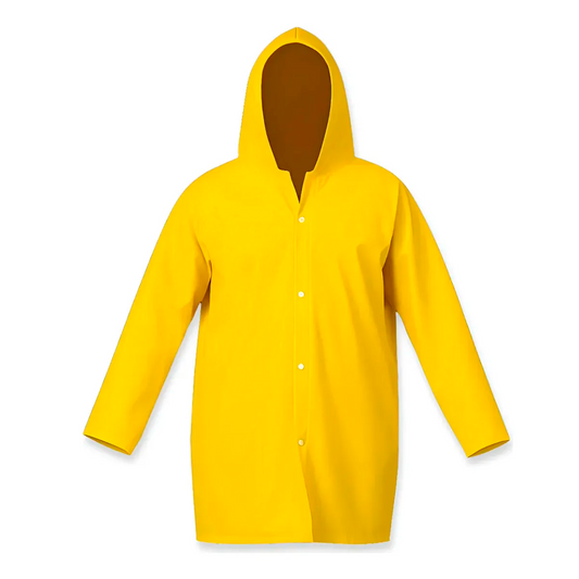 Capa Impermeavel Pvc Amarela G BRASCAMP