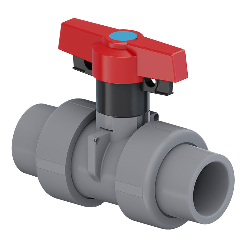 Válvula Esfera CPVC Industrial SCH80 1/2" Soldável/Roscável Tigre