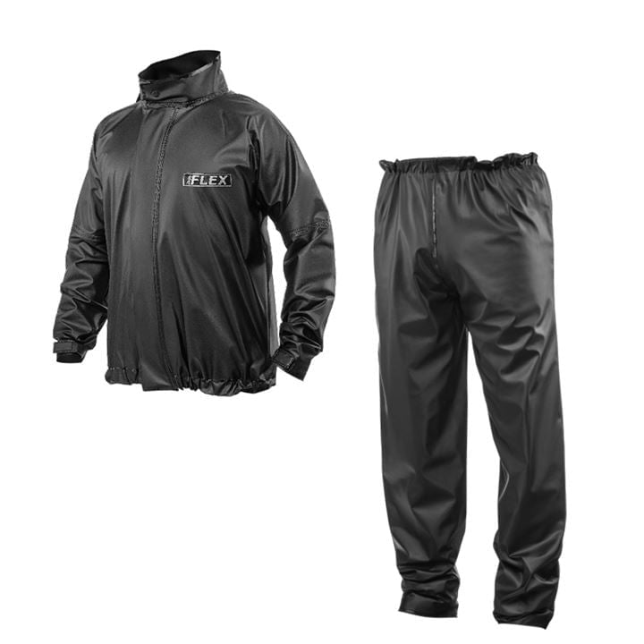 Conjunto Para/Motoqueiro Pvc G Preto Napa Deltacapas