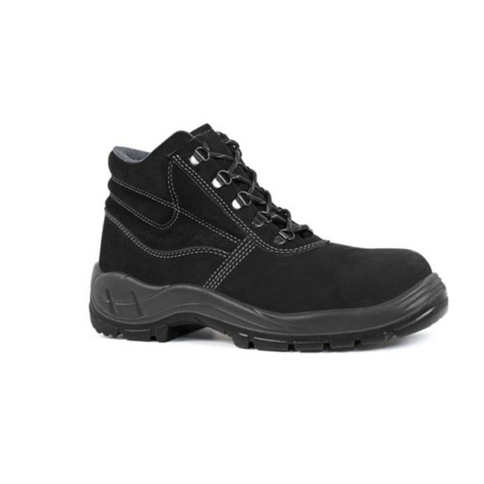 Bota de Camurça Bico Plástico N38 Preto CA42872 Braocl