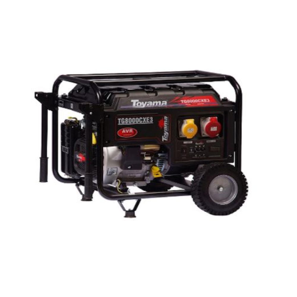 Gerador de Energia á Gasolina Toyama 7,00KVA Monofásico PE