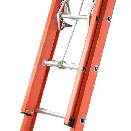 Escada Extensível 25 Degraus Síntese Tipo D Fibra de Vidro 4,20x7,80 Metros