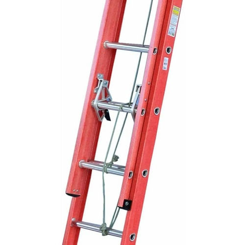Escada Extensível 19 Degraus Síntese Tipo D Fibra de Vidro 3.6x6.0 Metros
