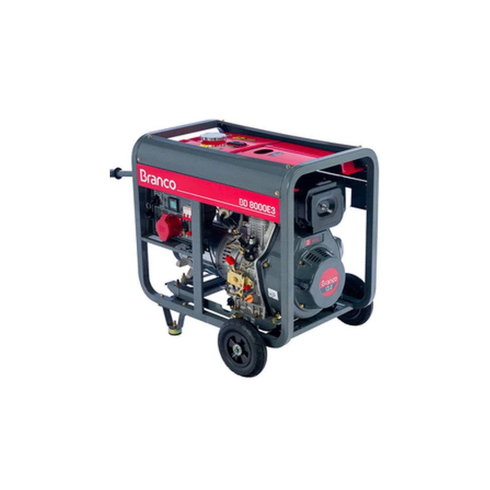 GERADOR ENERG DIES 008,00KVA TRI 220V PE BRANCO
