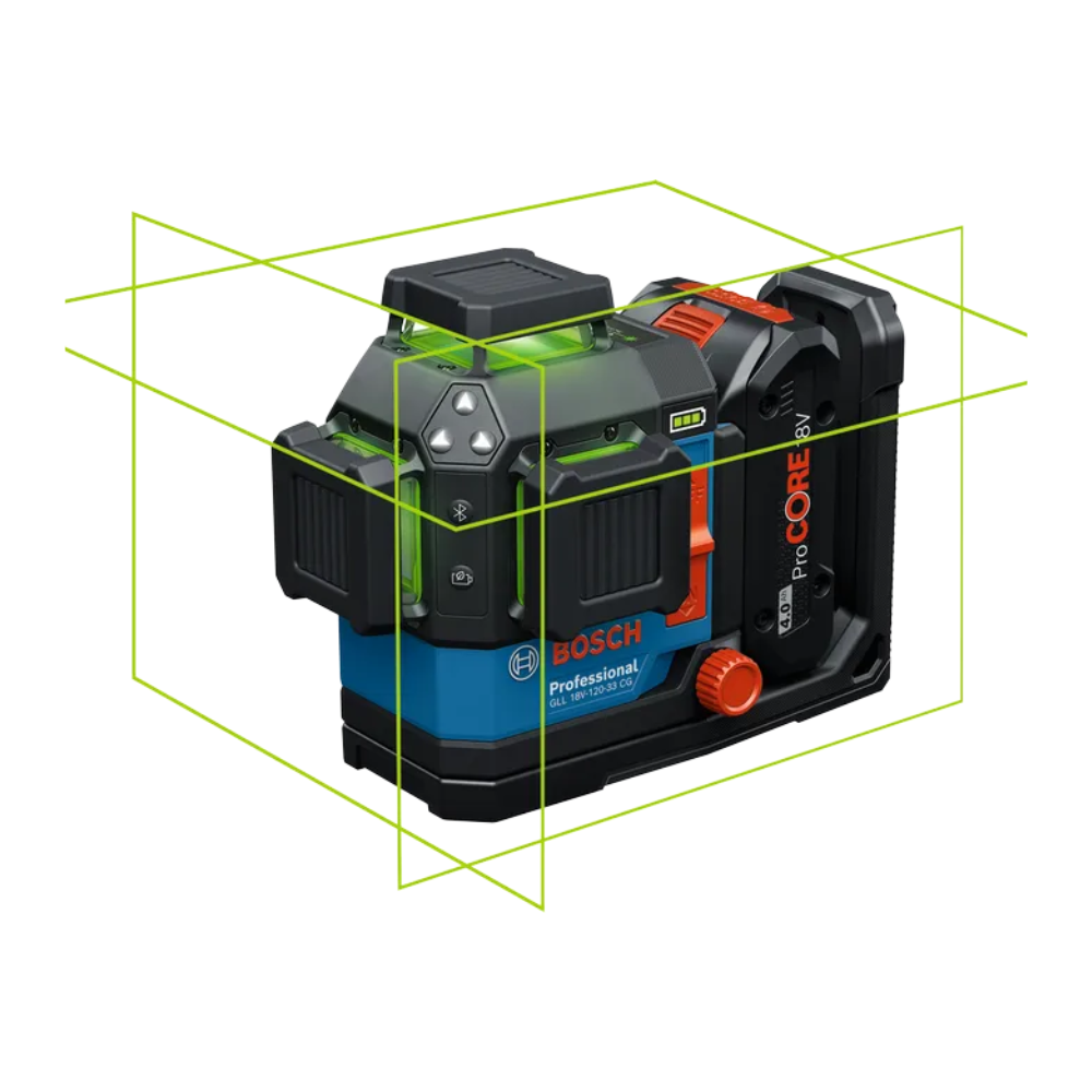 Nível a Laser Bosch GLL 18V-120-33 CG