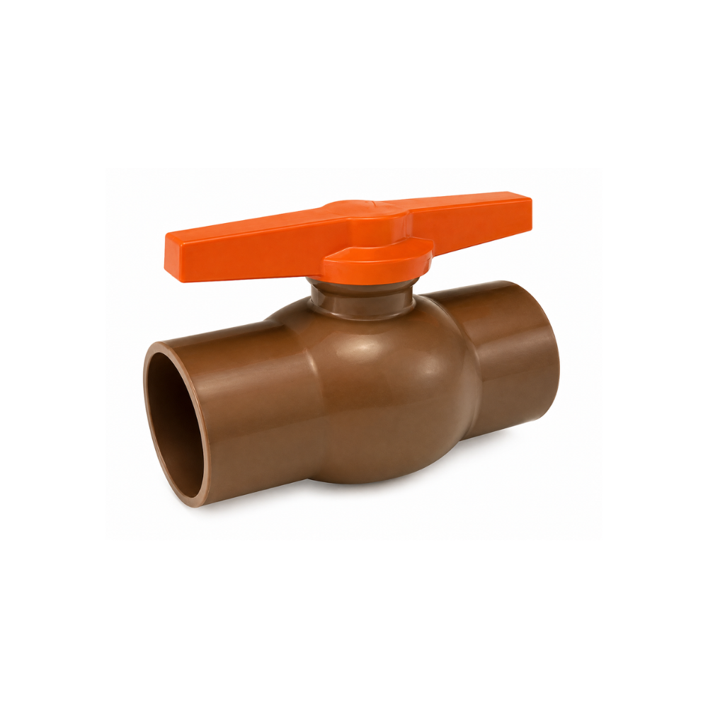 Registro de Esfera Soldável 32 mm Viqua para Água Fria em PVC